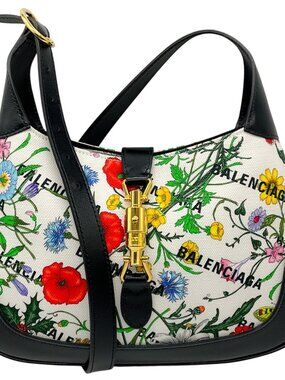 Gucci x Balenciaga Small Flora Jackie 1961 Bag